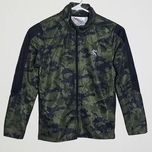 And1 Camouflage Basketball Zip Up Jacket M 8